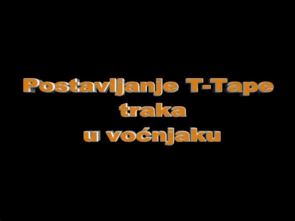 Navodnjavanje kap po kap u voćnjaku